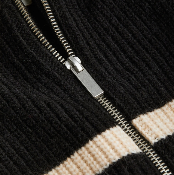 H&M Rib-knit Half-zip Sweater - Picture 3 of 7